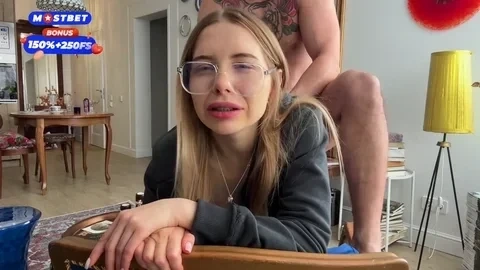 Hot Stepsister Gets Rough Anal Sex - Jeans & Tight Hole