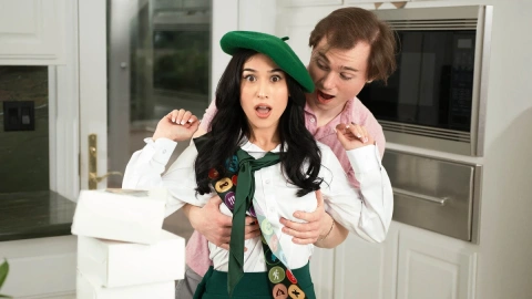 Girl Scout Tease & Secret Fun Time